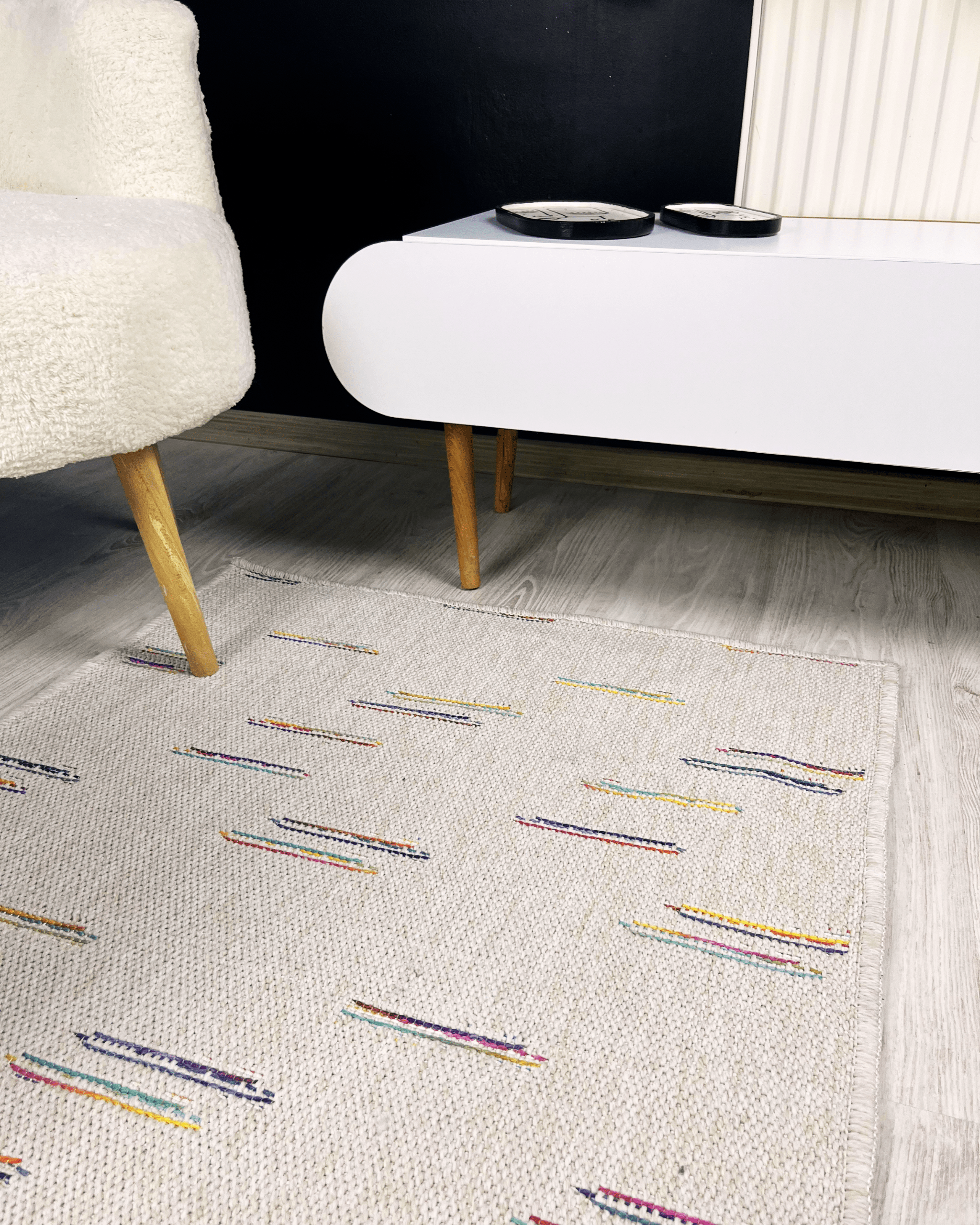Softopia Halı Juta SSM106K Krem Modern Jüt Halı
