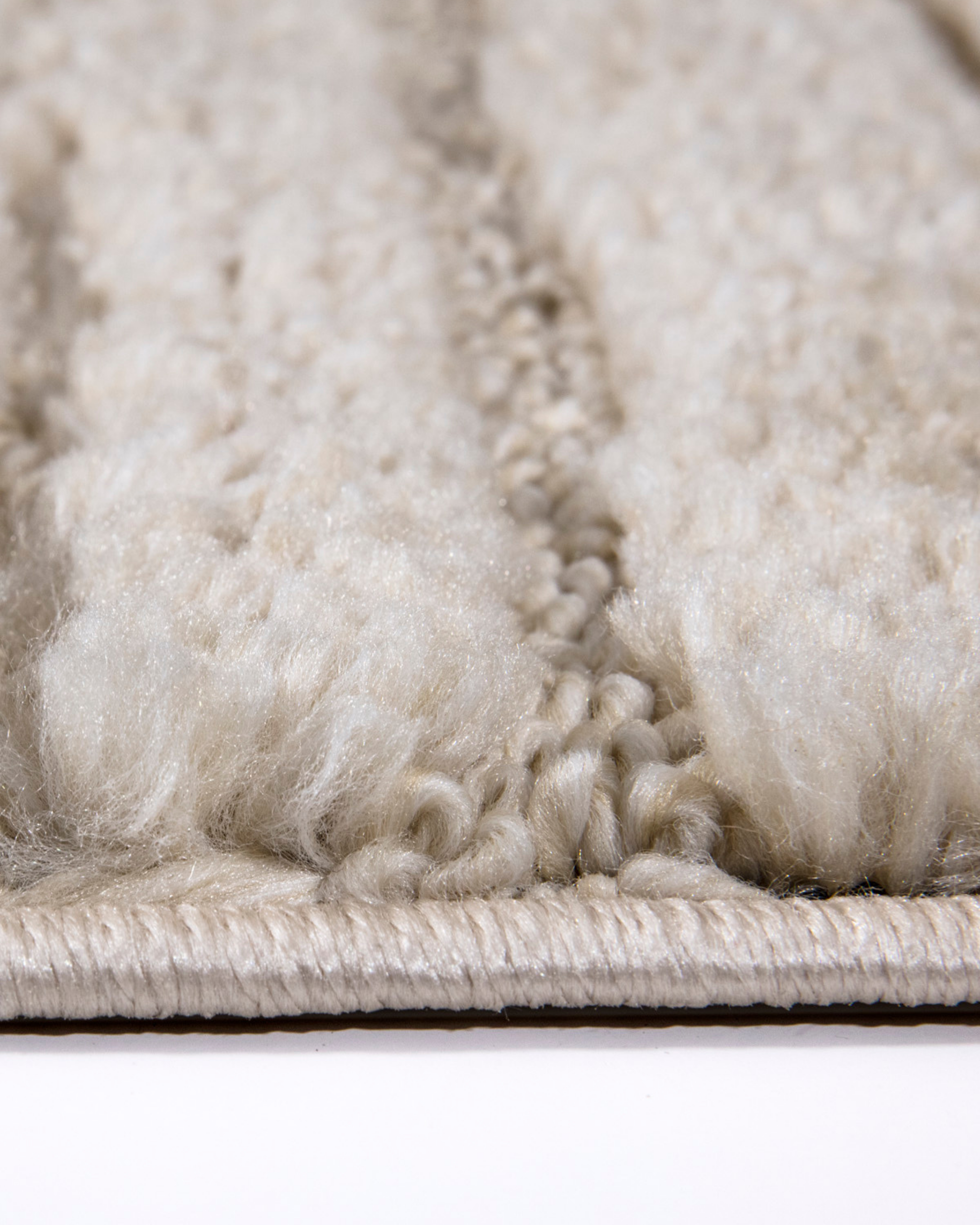 Softopia Halı Wind D534B R1044 Bej Shaggy Modern Halı