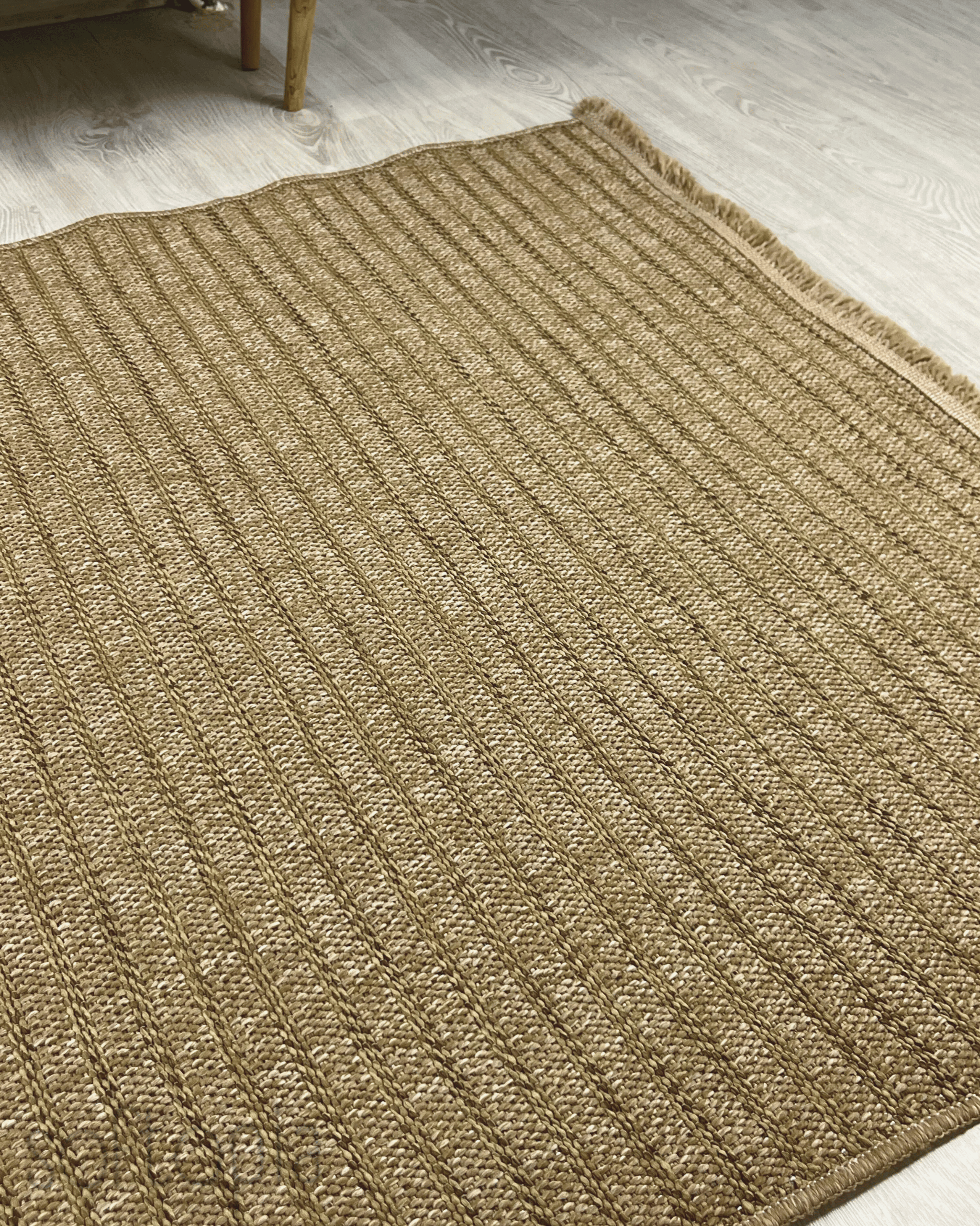 Softopia Halı Natural N04 Kahverengi Makinede Yıkanabilir Yumuşak Sisal Halı