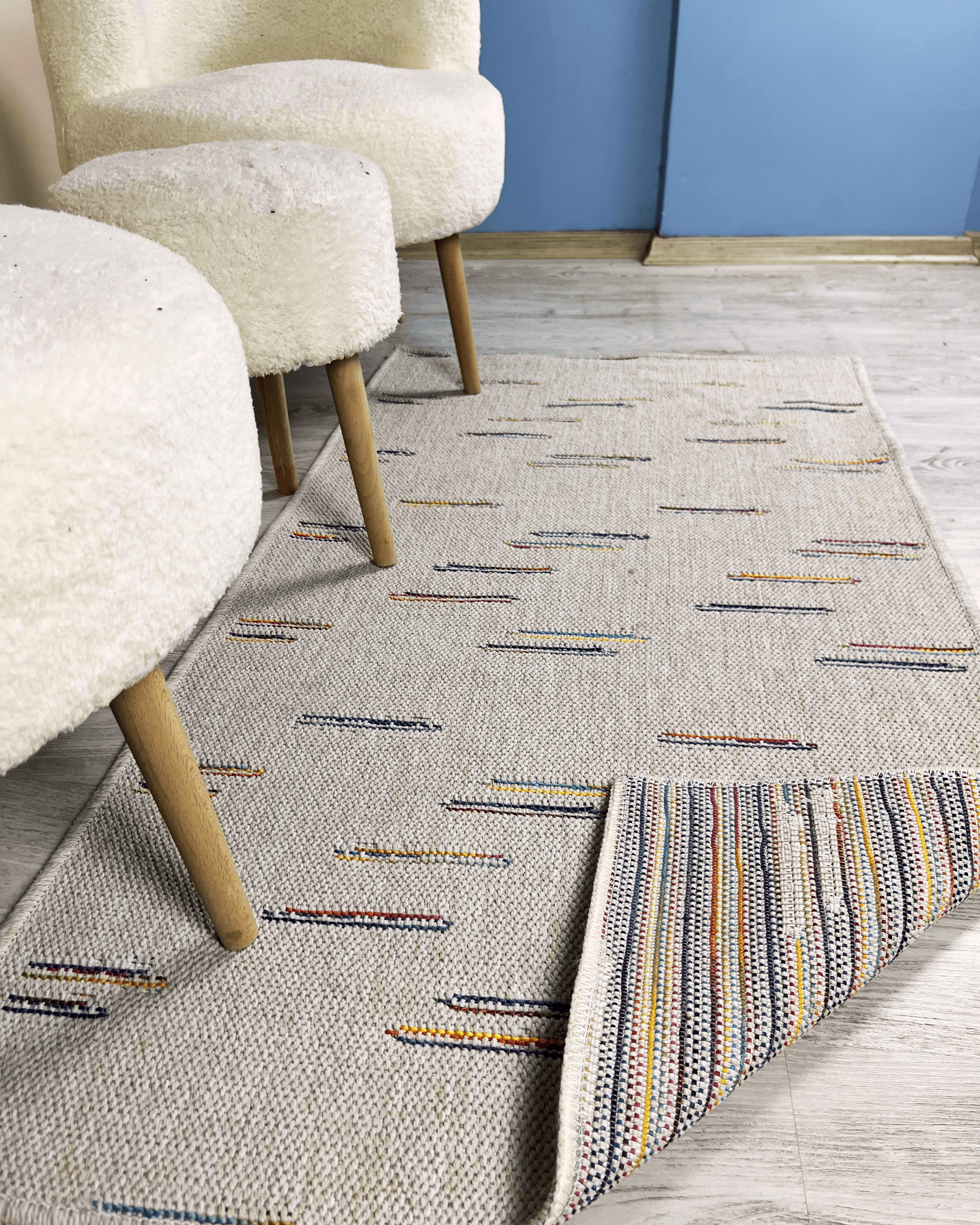 Softopia Halı Juta SSM106K Krem Modern Jüt Halı