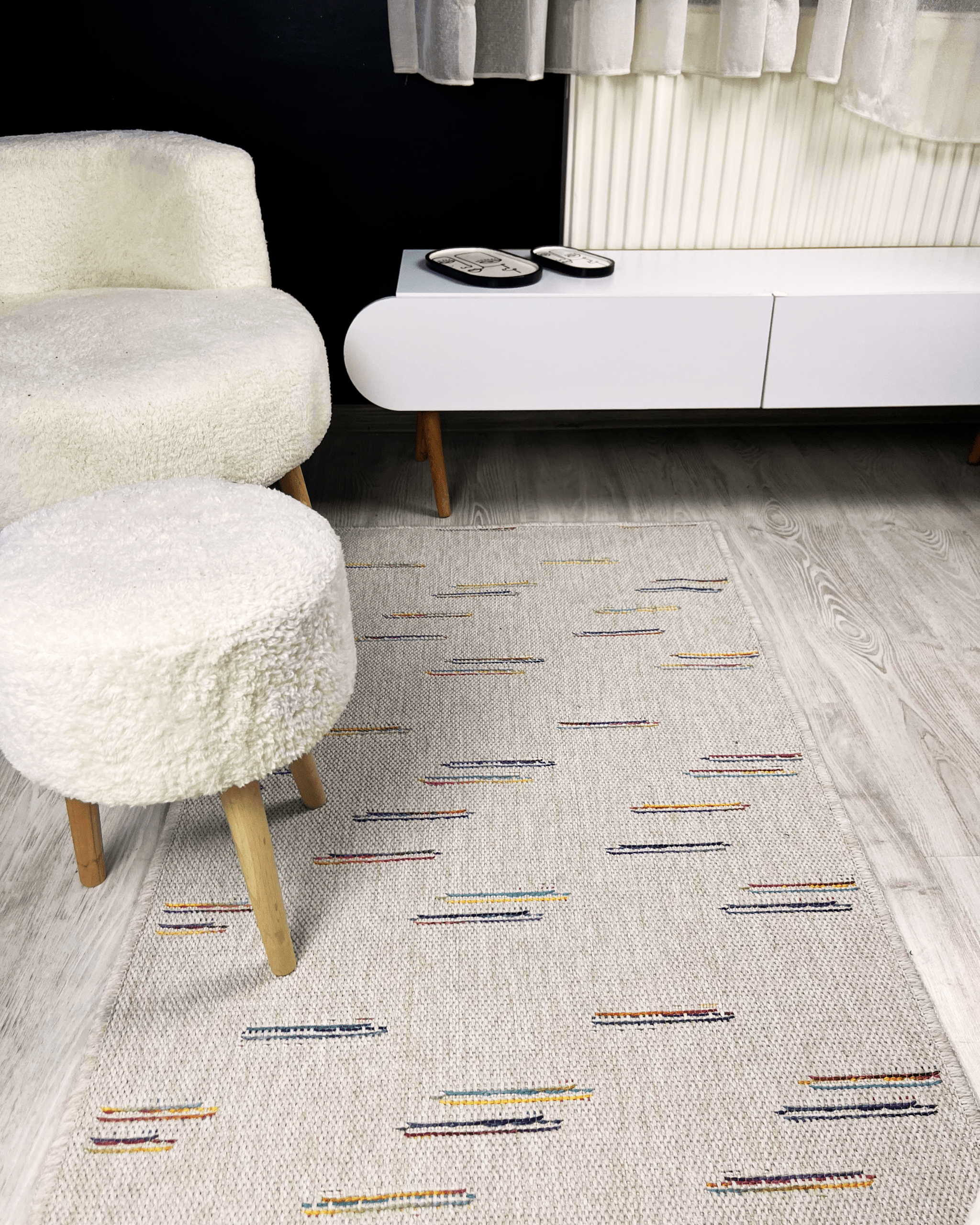 Softopia Halı Juta SSM106K Krem Modern Jüt Halı